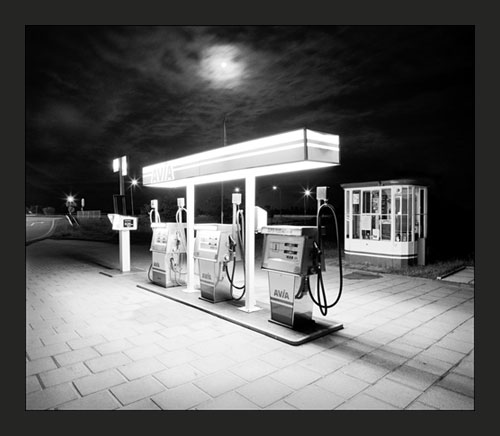 Print Tankstelle